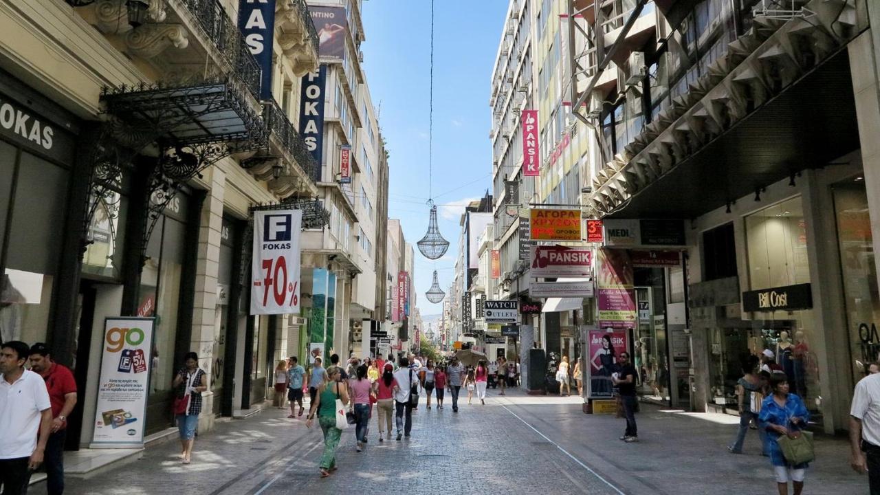 Διαμέρισμα Στο Κέντρο Δίπλα Στα Νοσοκομεία Και Τα Αξιοθέατα Daire Atina Dış mekan fotoğraf